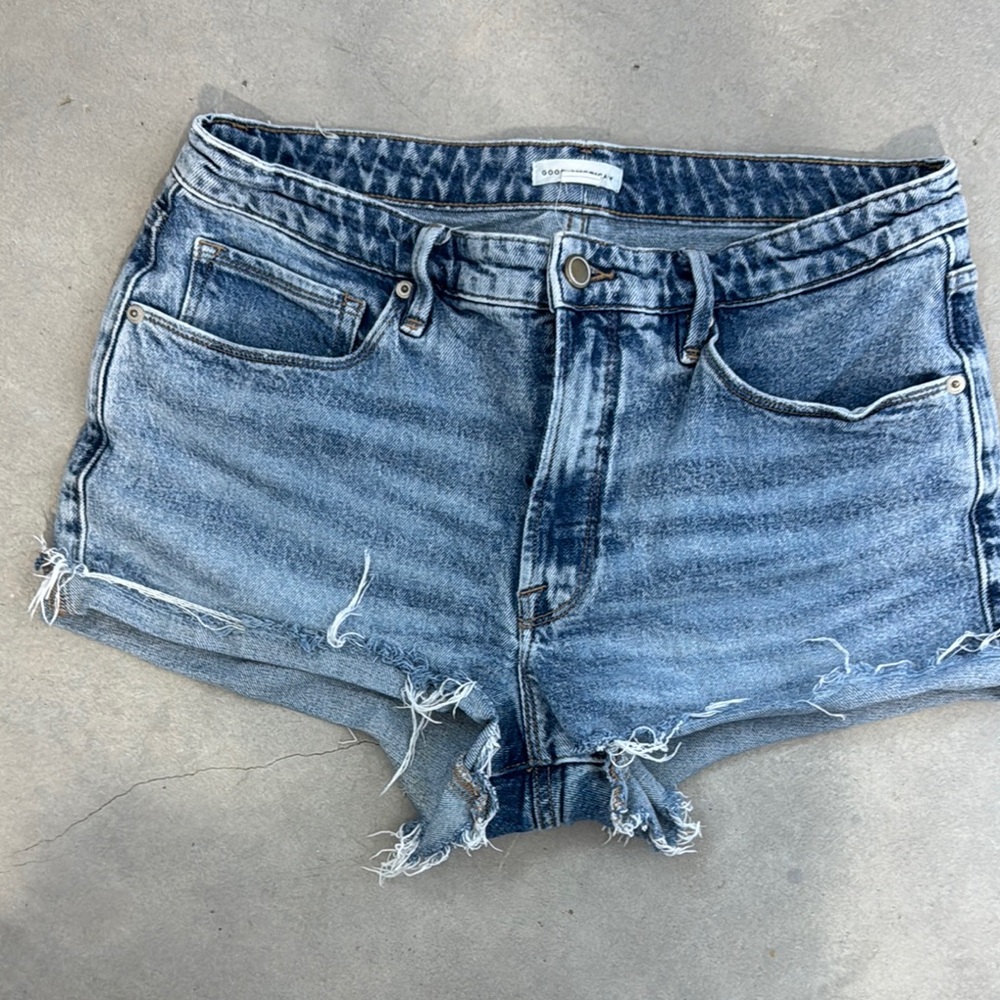 Women's Blue Denim Shorts